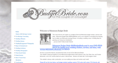Desktop Screenshot of mnbudgetbride.com